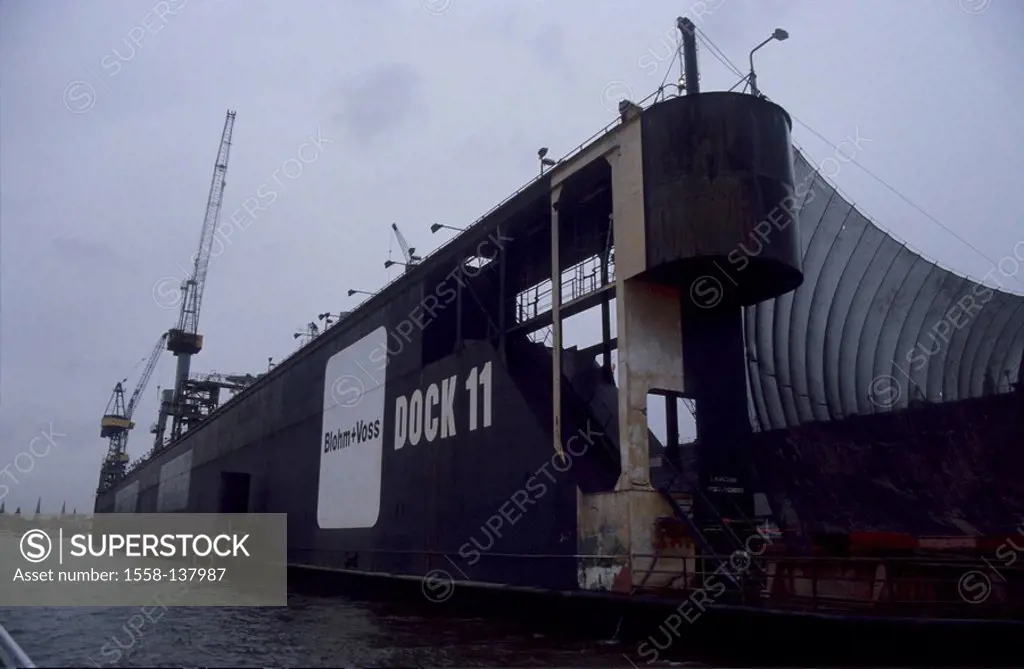 Germany, Hamburg, harbor, dock 11,