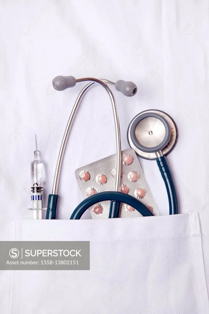 Stethoscope, medicine, health, medical scrubs