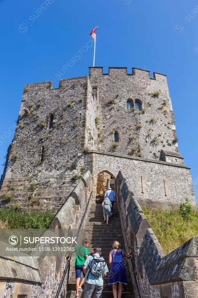 England, West Sussex, Arundel, Arundel Castle, The Castle Keep