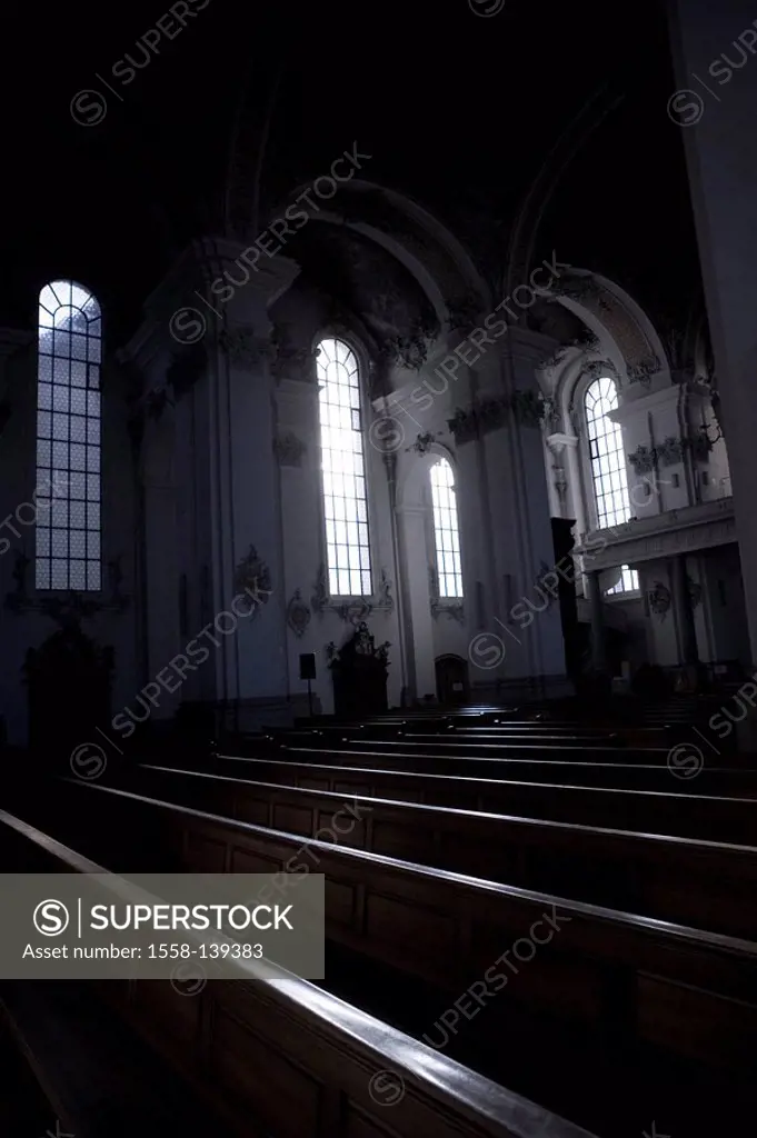 St  Gallen, cathedral, Switzerland,