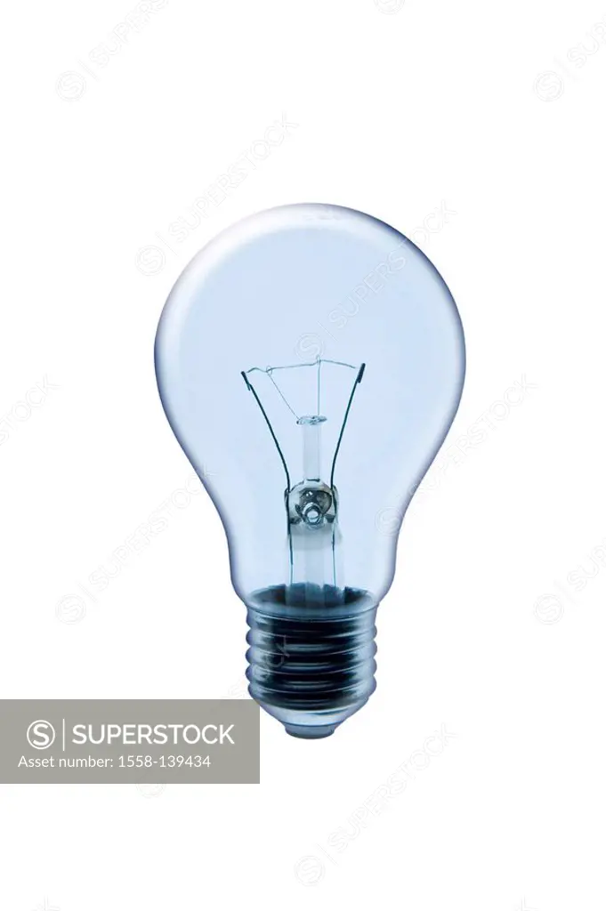 Light bulb, cut-out,