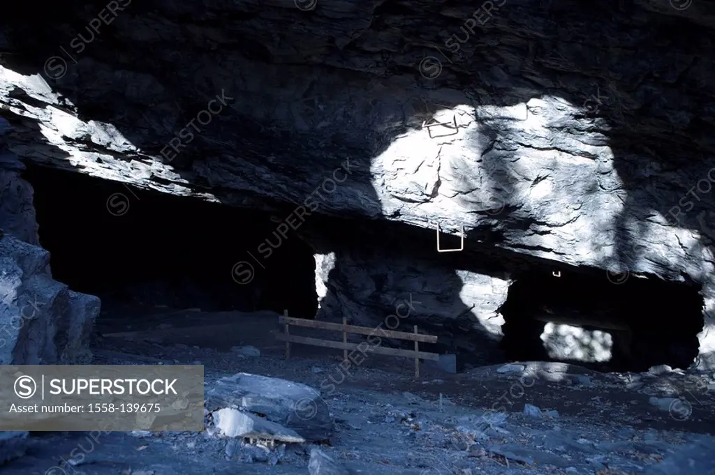 Quarry, cave,