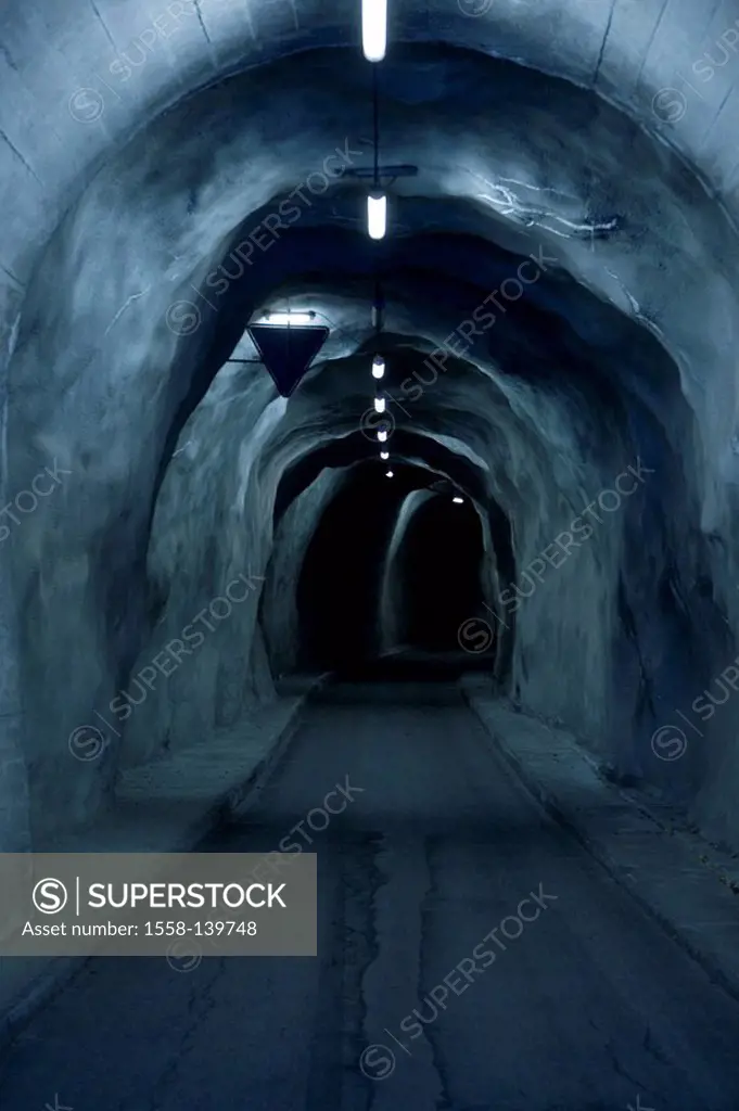 Tunnels, Lukmanierpass, Switzerland, Graubünden,