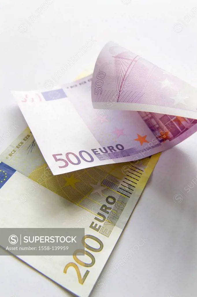 Money, bills, Euro,