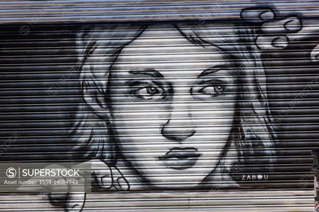 England, London, Shoreditch, Brick Lane, Street Art