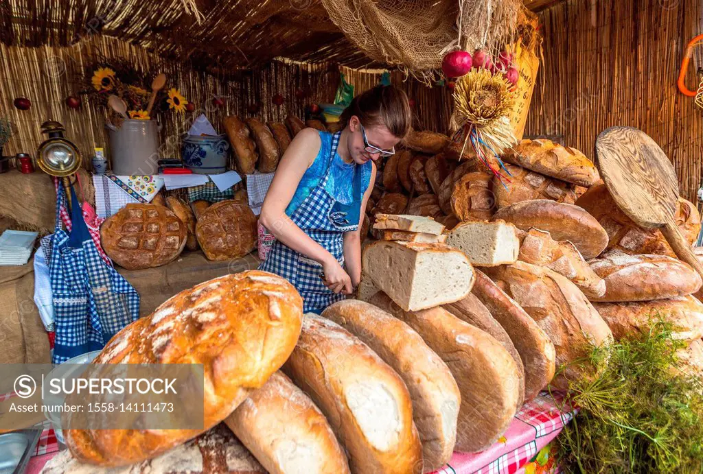 Poland, Gdansk City, Bread shop
