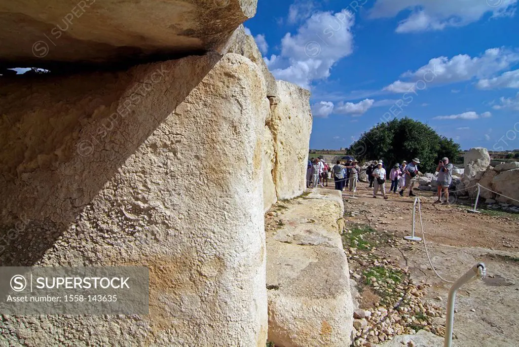 Malta, Hagar Qim temples, close to Zurrieq