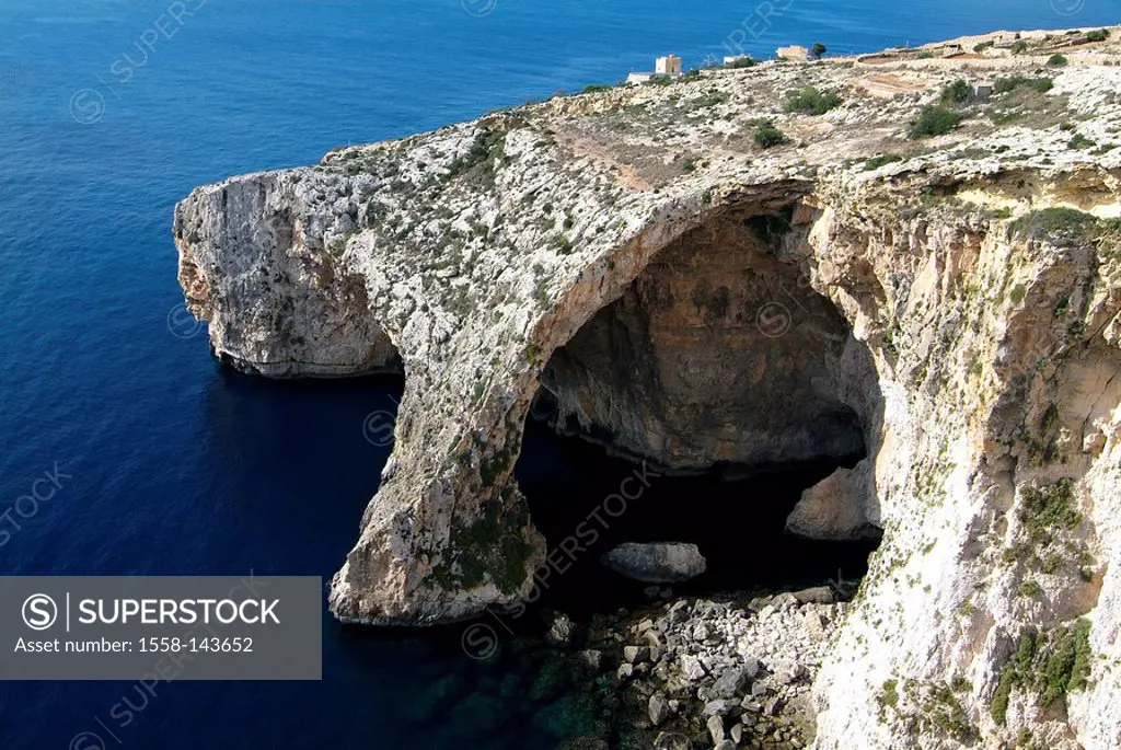 Malta, blue grotto, close to Zurrieq, Blue Grotto