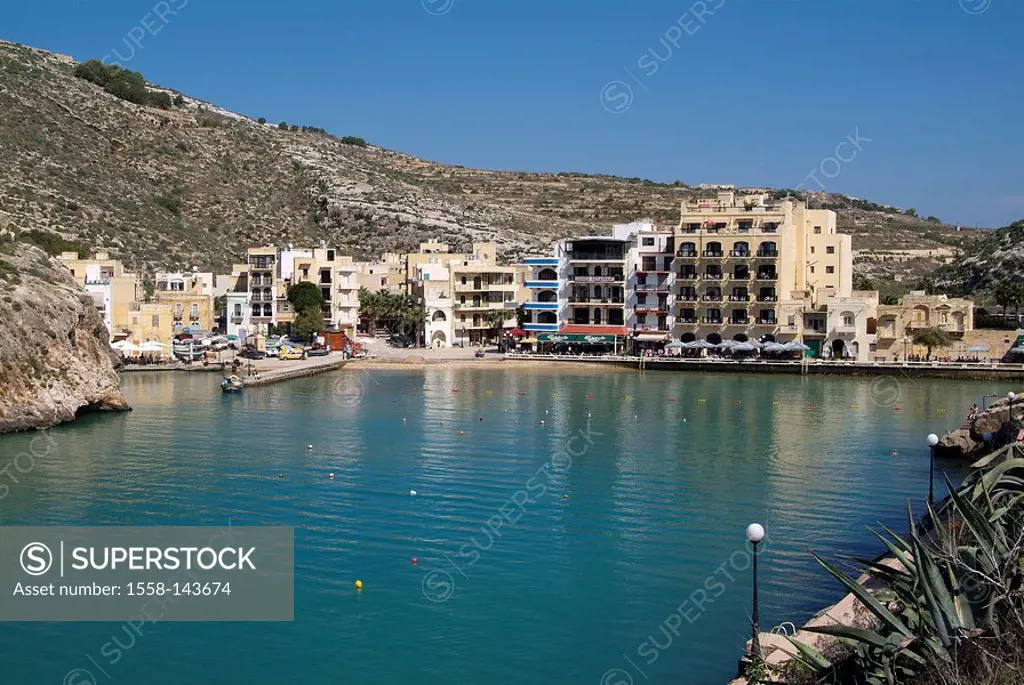Maltese islands, island Gozo, Xlendi Bay, Xlendi