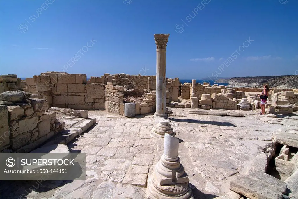 Cyprus, greek, Kourion, Curium, excavation_place,