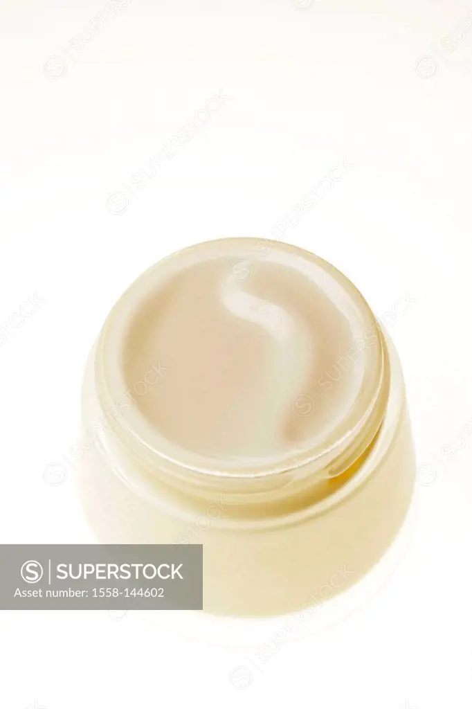 Cosmetics_articles, cream_pot, openly, top view, series, cream_crucibles, face_cream, opened cream, care_cream skin_cream care skin_care cosmetics, ca...