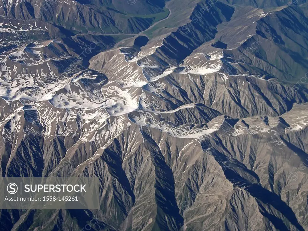 Afghanistan, mountains, mountains, aerial_shot,