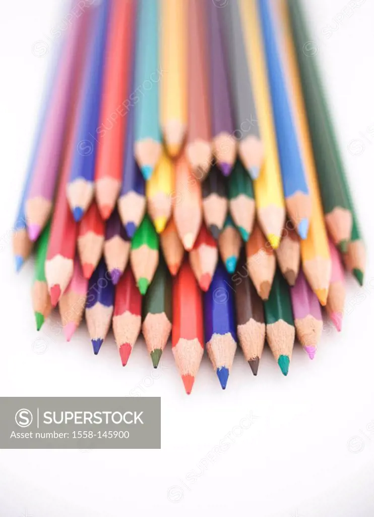 Crayons, detail, blur, pens, crayons, mines, color_mines, colors, colorfully, differently_colorfully, sign_utensils, writing_utensils, pointed, new, u...