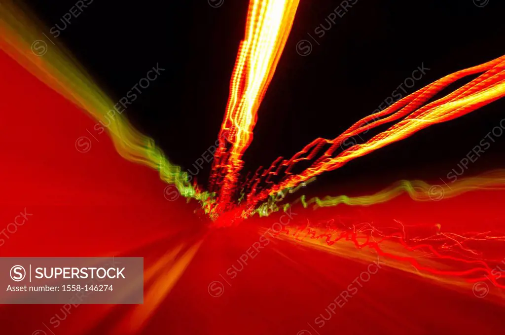 Tunnels, light_tracks, detail, blur, cars, illumination, night, tracks, speed, light_effect, red, speed, traffic, traffic,