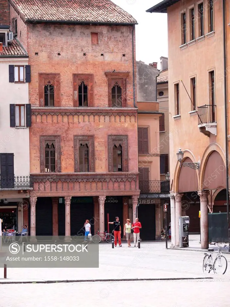 Italy, Lombardei, Mantua, house of the Giovanni Boniforte there Concorezzo Mantova place, city_palace, house, buildings, construction, historically, a...