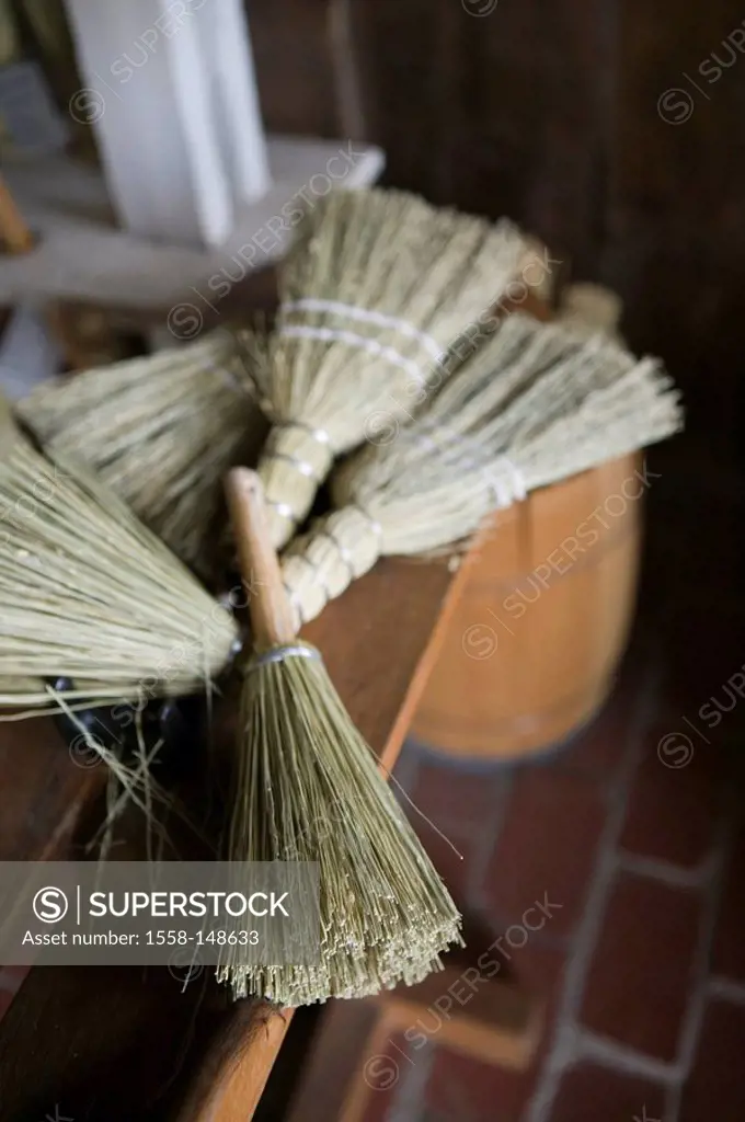 usa, Iowa, Des Moines, open_air_museum, brooms, close_up