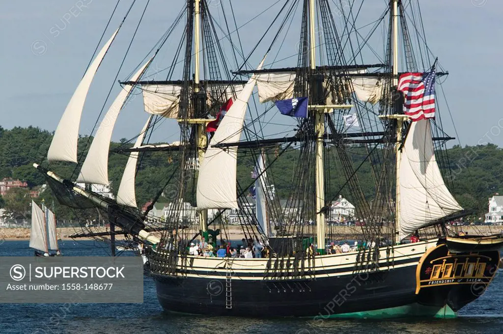 usa, Massachusetts, Cape Ann, Gloucester, harbor, sail_ship