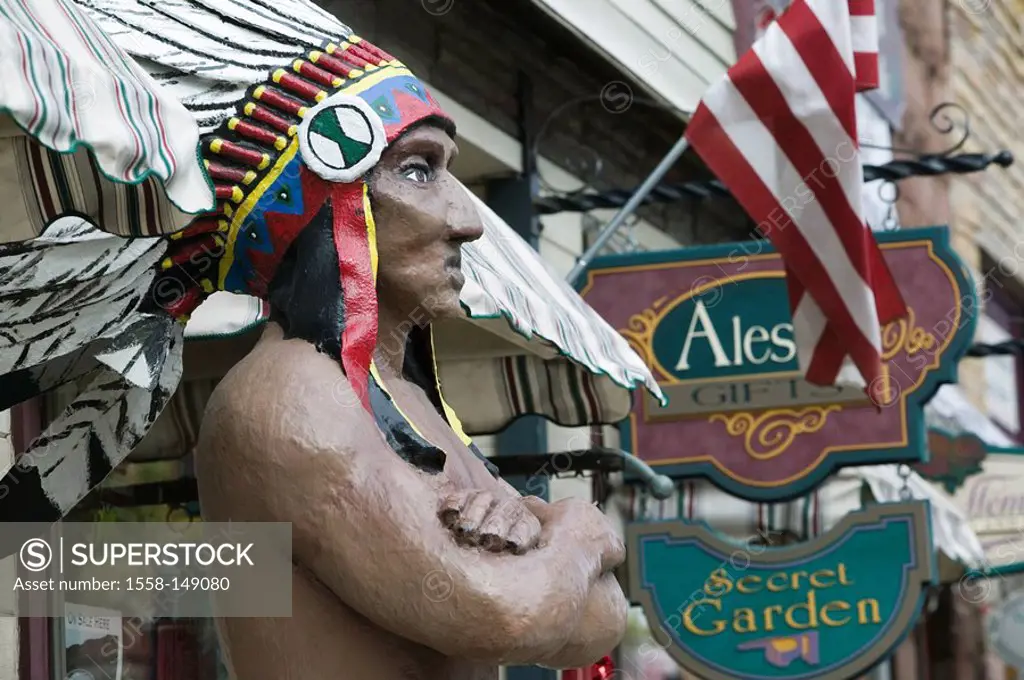 usa, Native American_statue, close_up