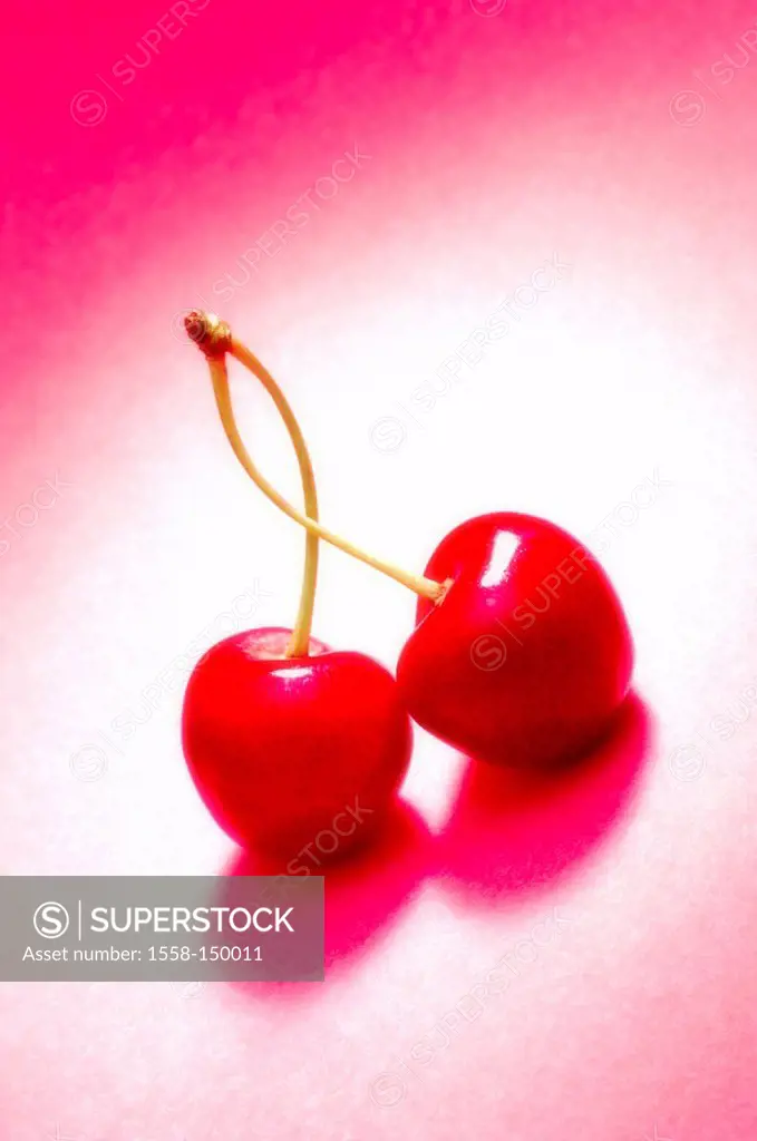 Sweet_cherries, two, fruits, fruit, cherries, stone_fruit, stone_fruits, red, vitamin_rich, healthy, appetizingly, fruits, fruity, low_calorie, nutrit...