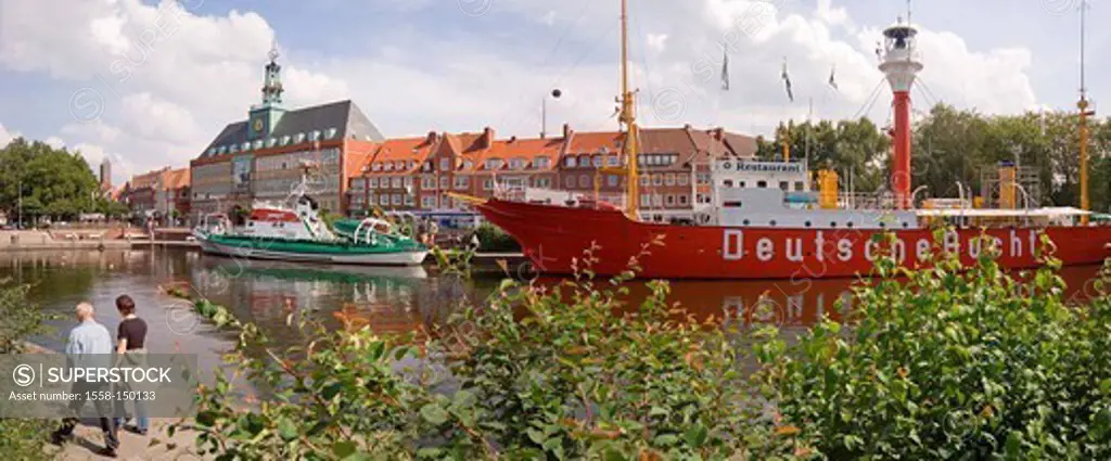 Germany, Lower Saxony, Emden, dock, ´Ratsdelft´,