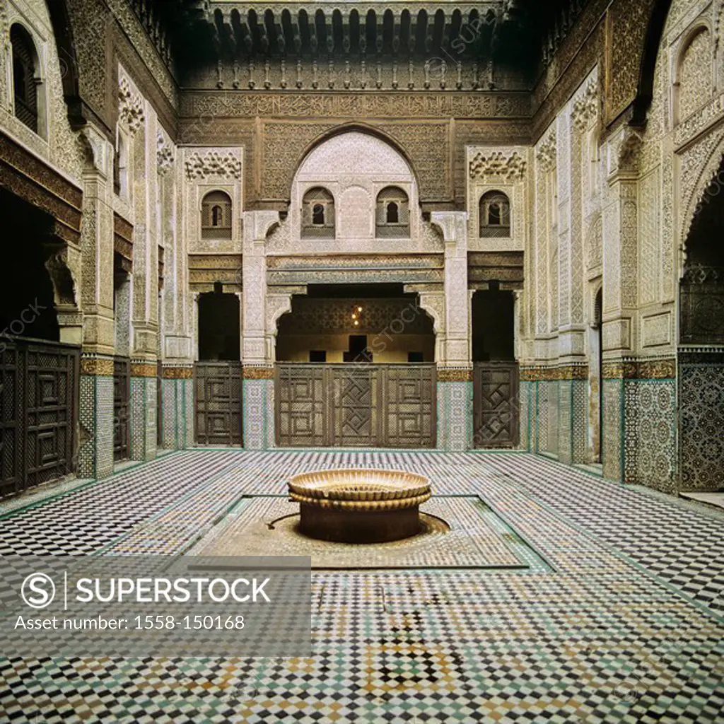 Morocco, Meknes, madrassa,