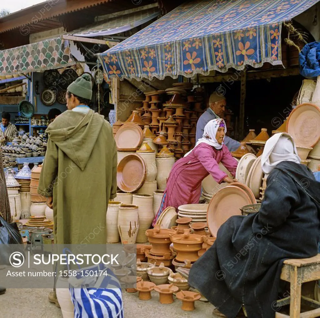 Morocco, Meknes, Medina, Old Town, market