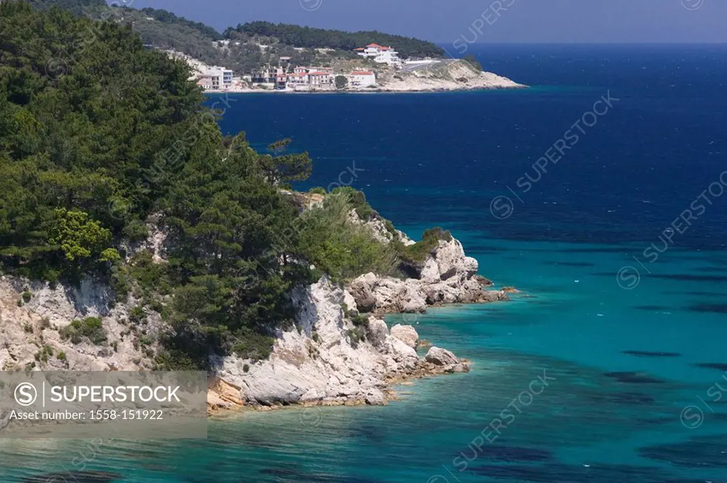 Greece, island samos, Kokkari, Tsamadou beach, coast_landscape, Europe, Mediterranean_island, destination, tourism, sea, Mediterranean, Aegean, water,...