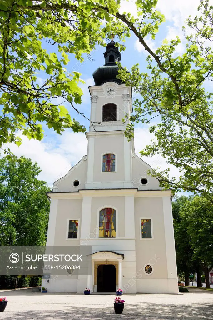 Jennersdorf, church, Südburgenland, Burgenland, Austria