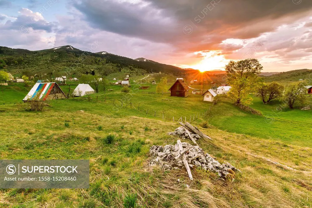 Europe, Montenegro, Žabljak Municipality, Dumitor National Park, Nedajno