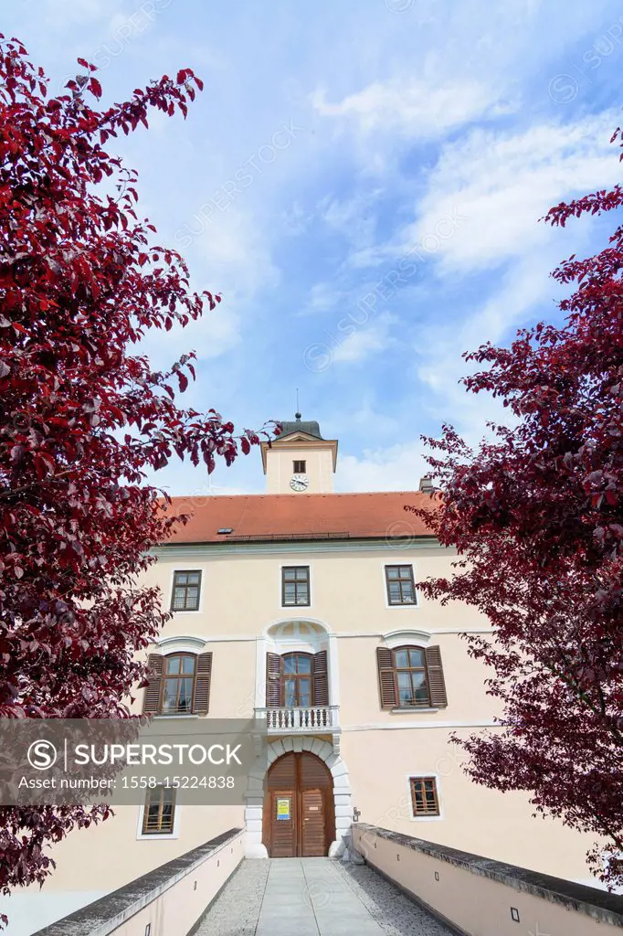 Vösendorf, Schloss (castle), today Rathaus (town hall), Wienerwald, Vienna Woods, Lower Austria, Austria