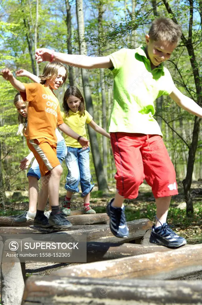 Children, climbs, activity, movement,