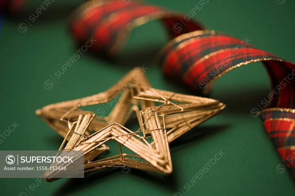 Christmas decoration, band, star,