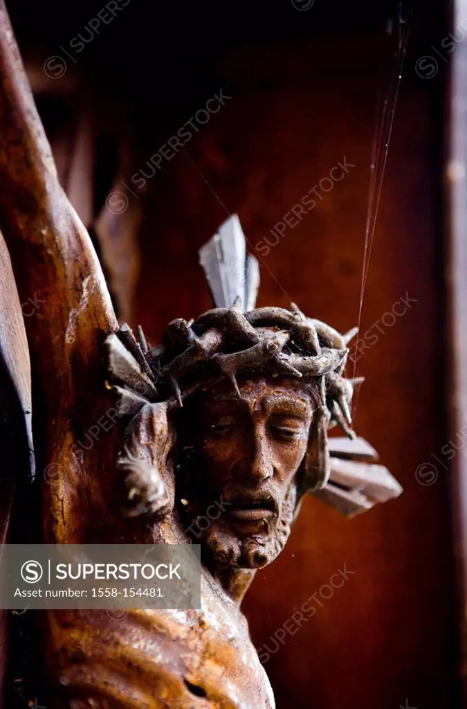 Crucifix, Jesus, close_up, detail,