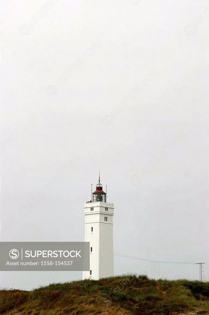 Lighthouse, dunes,