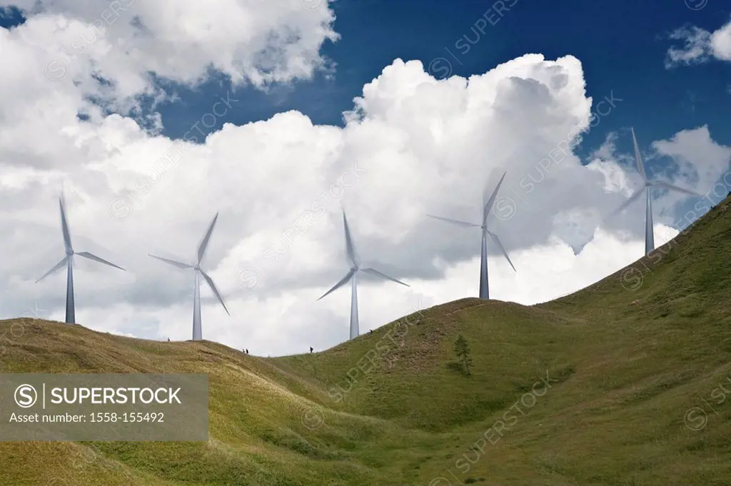 Alternative energy, wind park,