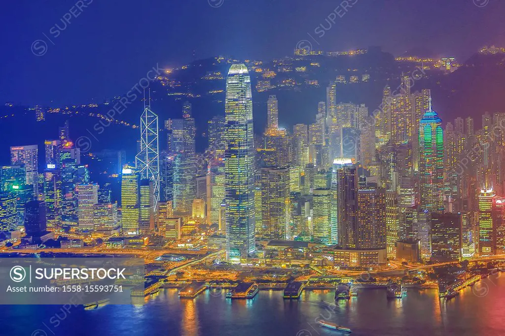 View over Hong Kong,