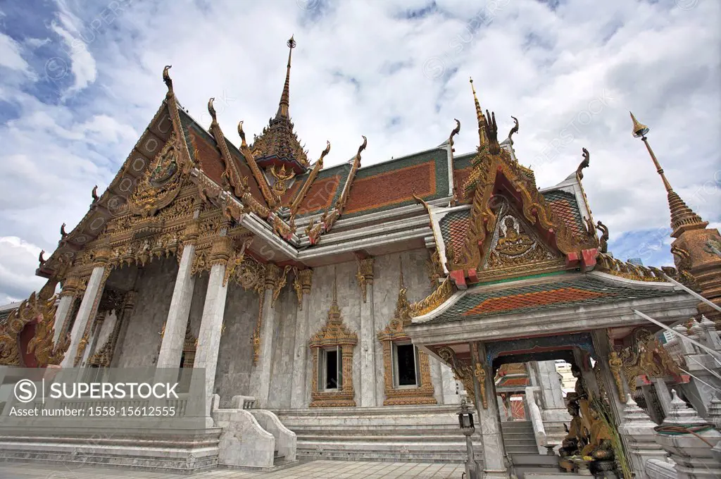 Temple Wat Hua Lamphong, Bangkok, Thailand