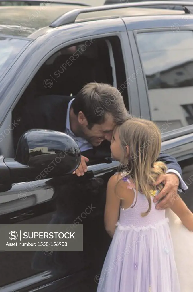car, detail, father, daughter