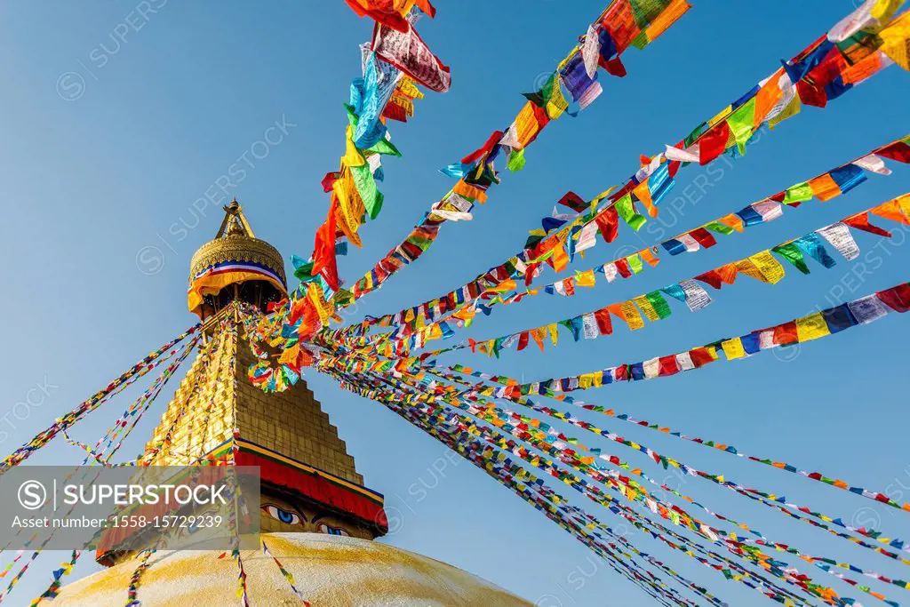 Bodnath, Stupa,