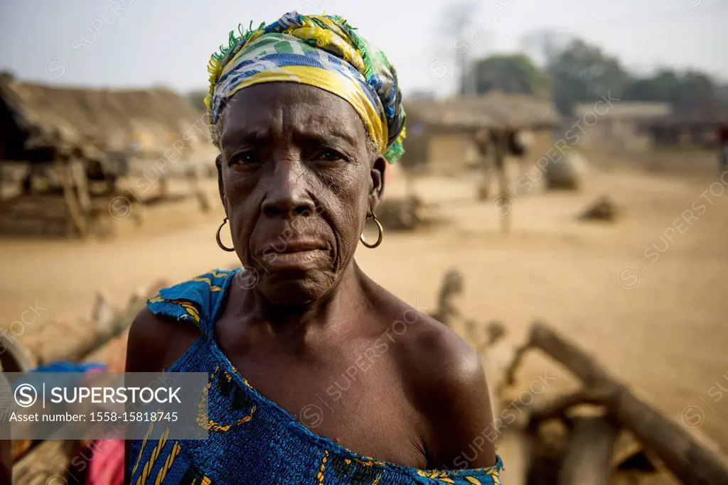 Portraits of Ivorians,Cote D'Ivore (Ivory Coast)
