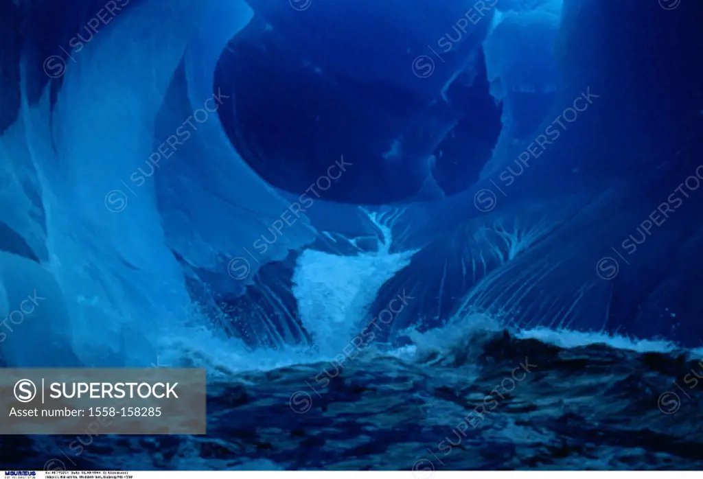Antarctica, Wedell Sea, Iceberg, Detail