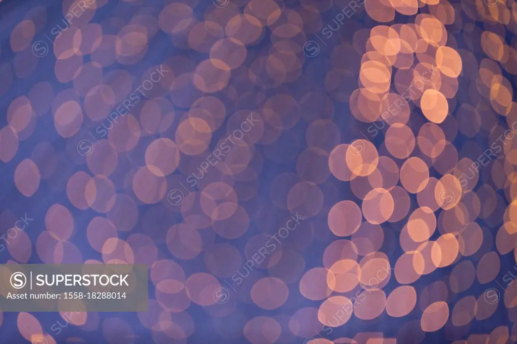 Christmas lights, fairy lights, blur