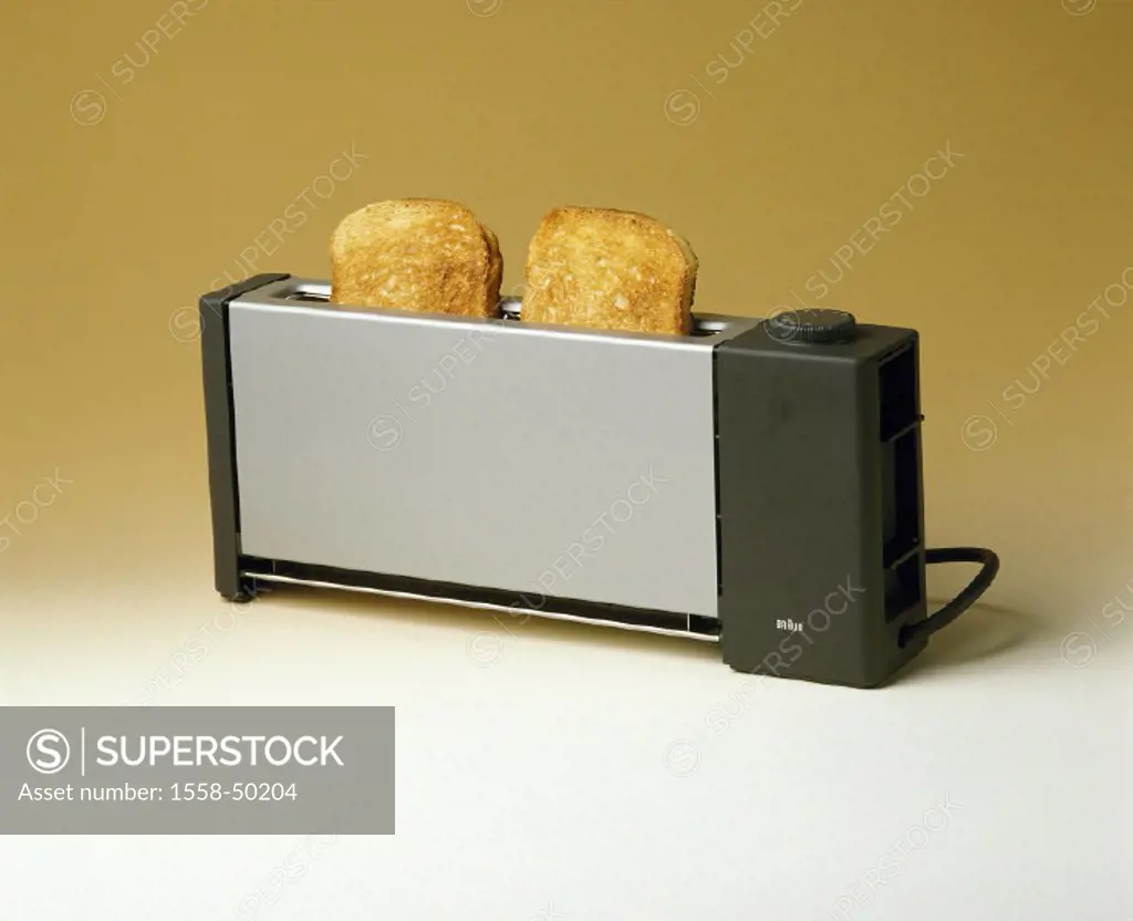 Toasters, toast bread, food, bread, toast, white bread, bread slices, still life, toasted, studio, product shot, small appliance, electro appliance, h...
