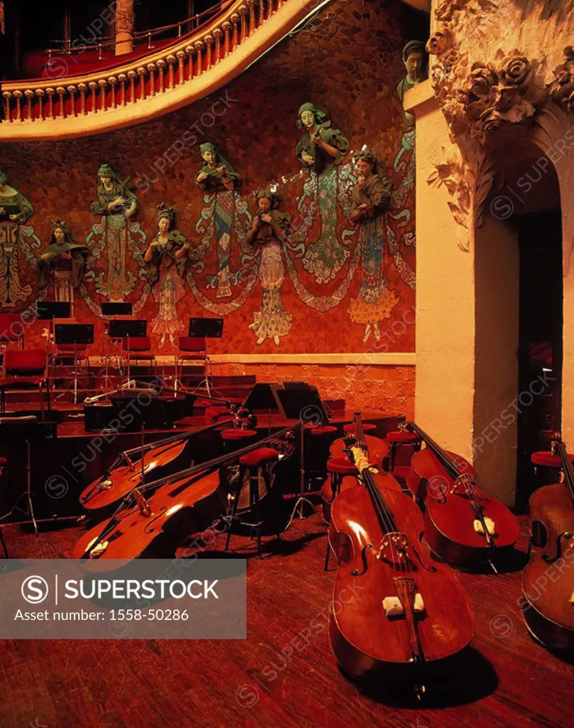 E´ Barcelona, Music Palace, cast off Cellos,
