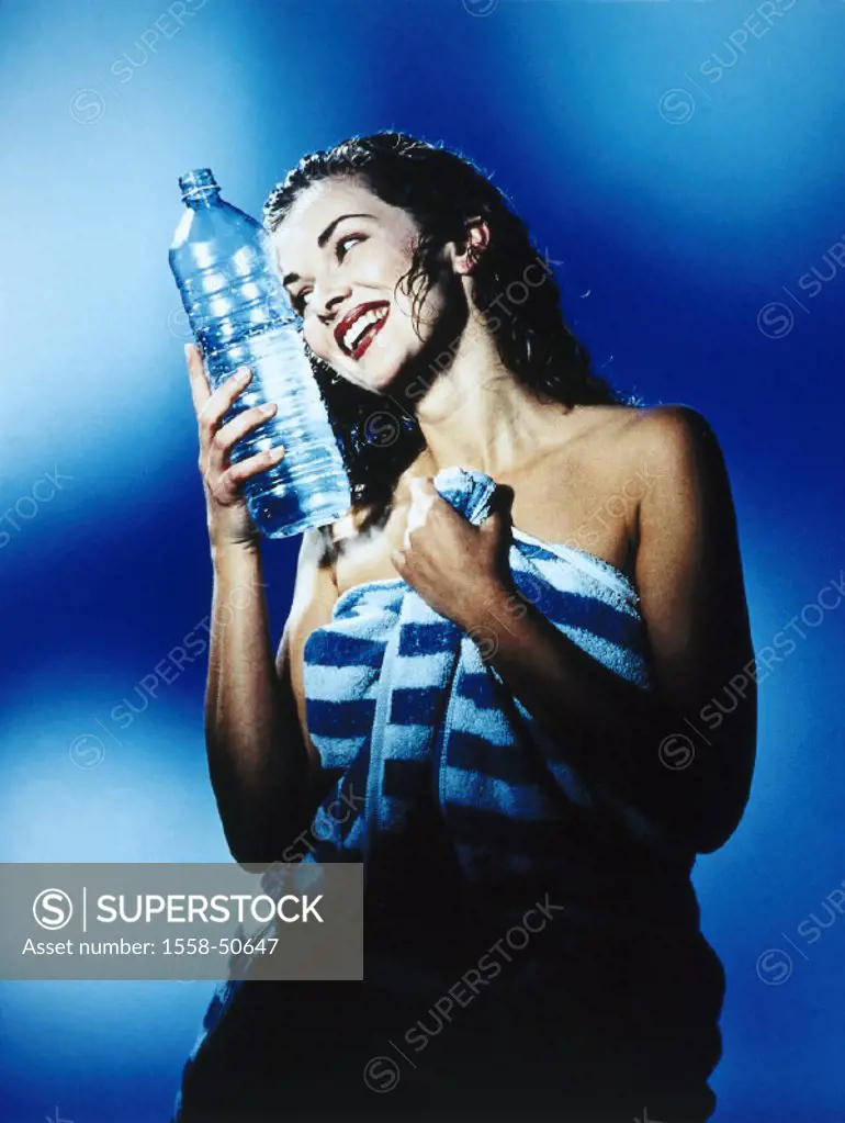 Woman, Joy, Water bottle