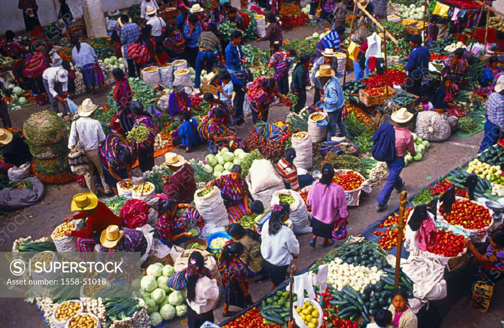 Guatemala, Quezaltenango, Market