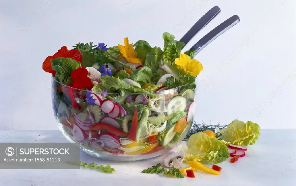 Mixed salad, Salad servers