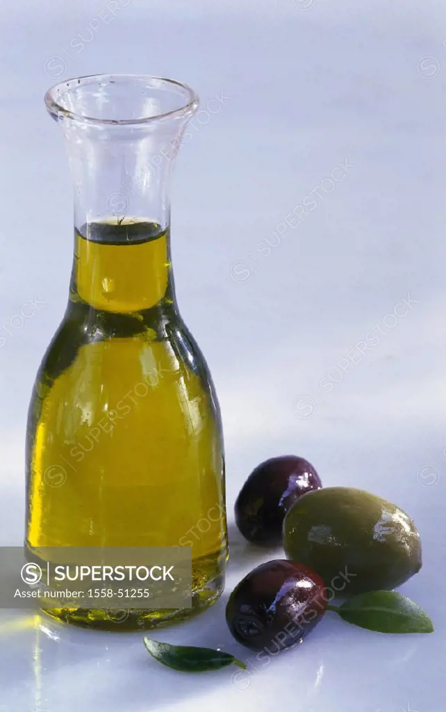 Olive oil, Carafe, Olives