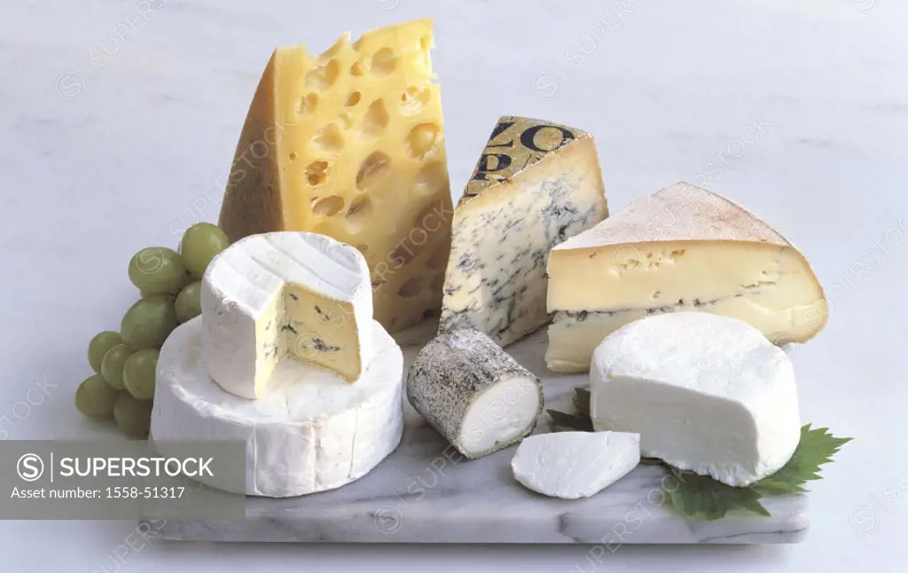 Cheese, Sorts, different