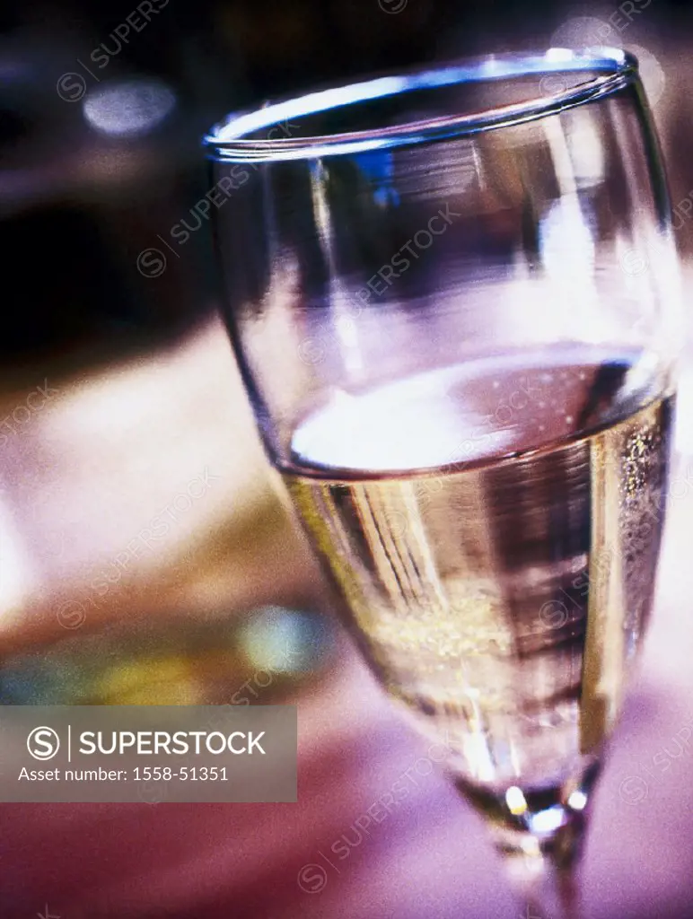 Glass, Champagne, Still life